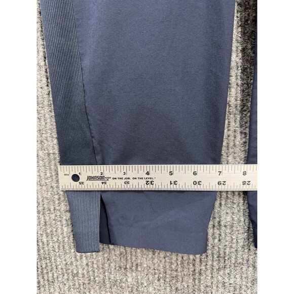 Athleta Brooklyn Mid Rise Ankle Pant Womens 4 Navy Lightweight Stretch Pull On - Picture 10 of 11